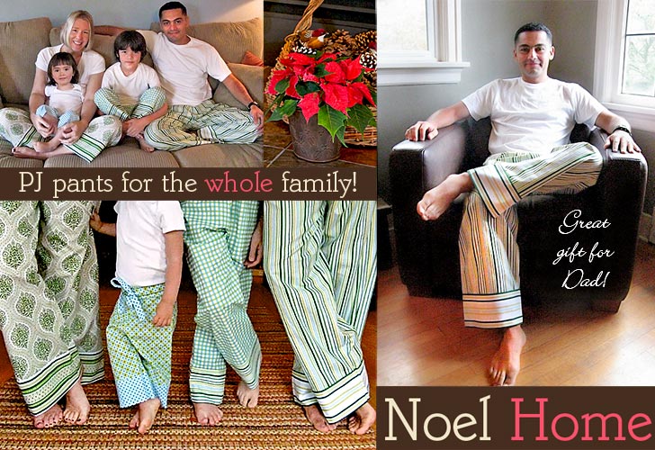 Noel Home: Comfy PJ Pants for the Whole Family - Sew4Home