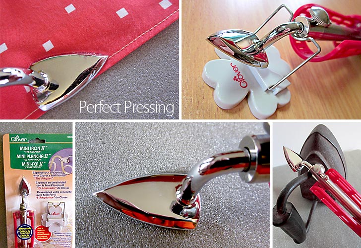 Everything Old Is New Again with Fabric.com: Clover Mini Iron - Sew4Home