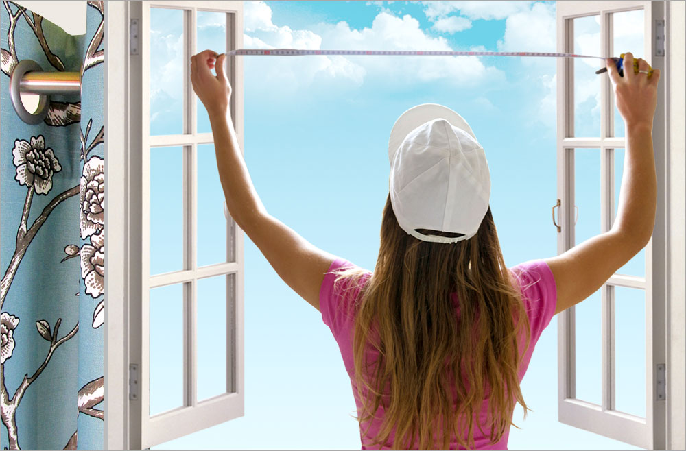 Measure Windows For Curtains Ds, How To Measure For Panel Curtains