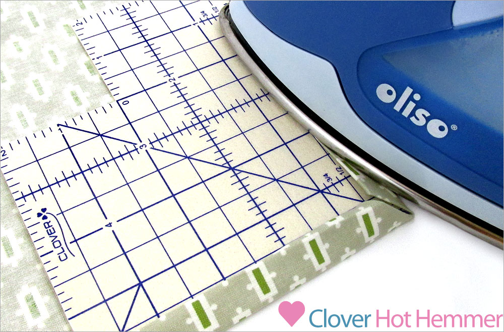How To Hem with the Hot Ruler by Clover 