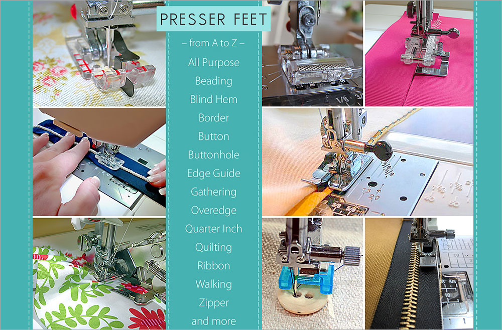 Use the Right Presser Foot for the Job - Sew4Home